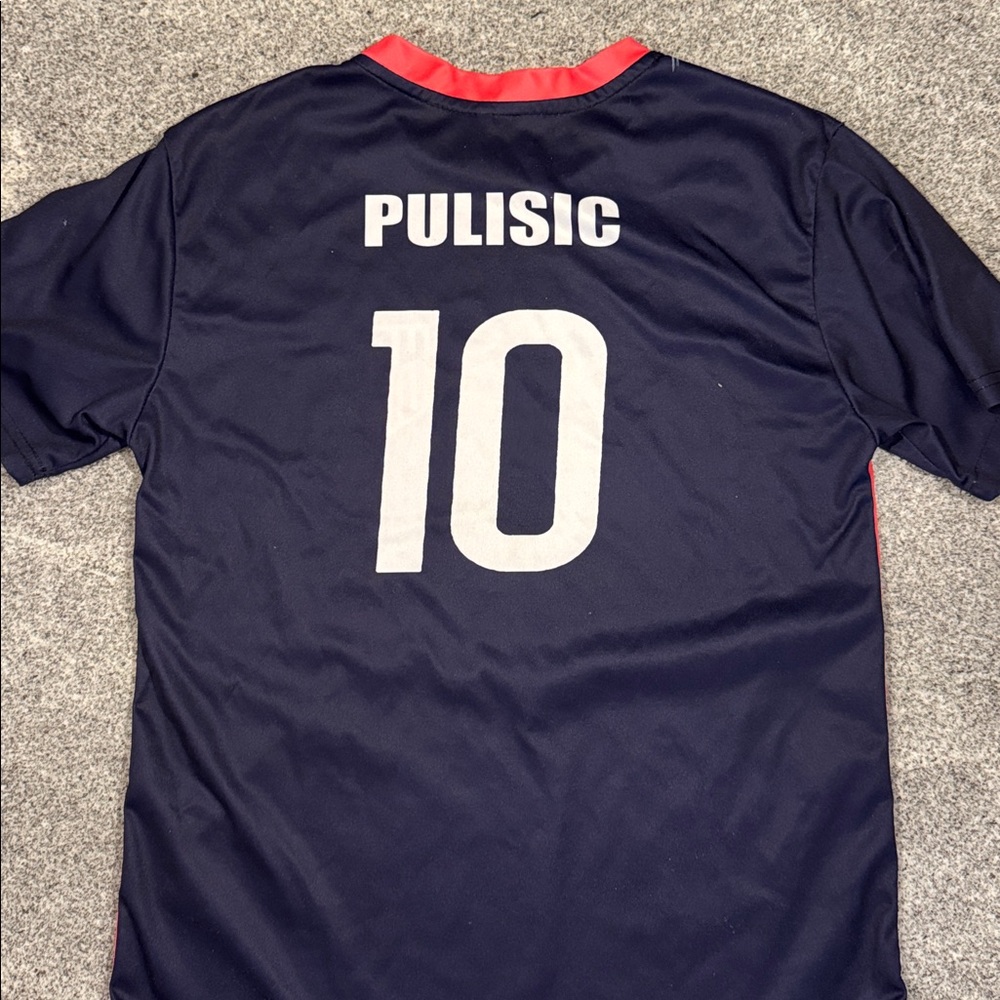 USA Pulisic Youth Soccer Jersey Sz M